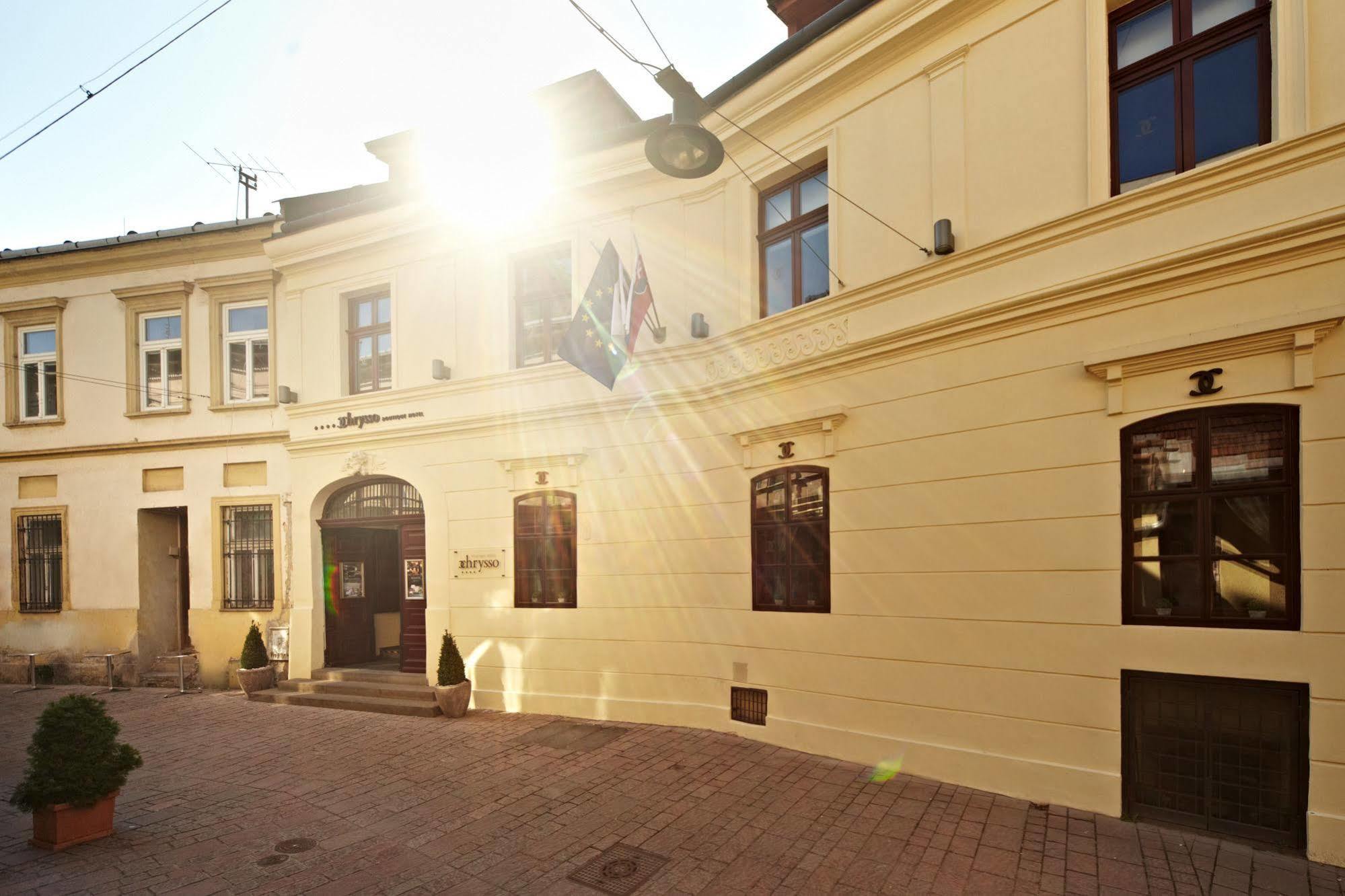 Boutique Hotel Chrysso Košice Exteriör bild